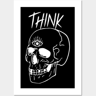 Think Skully Posters and Art